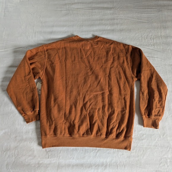 Billabong Ron‎ Jon Surf Shop Graphic Sweatshirt Orange Sun Yin Yang Waves Size S - Picture 2 of 9